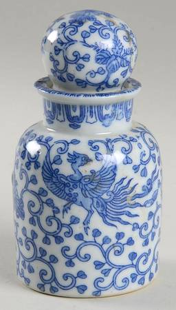 Phoenix Bird Bath Jar & Lid