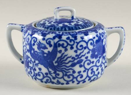 Phoenix Bird #27B Sugar Bowl & Lid