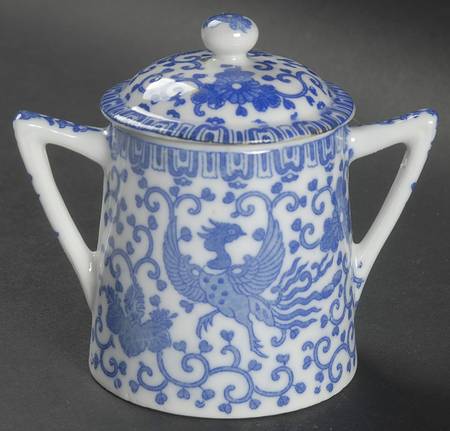 Phoenix Bird #10 Sugar Bowl & Lid