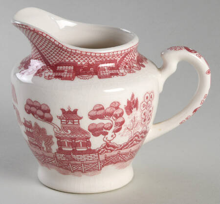 Pink Willow (Fine Quality) Creamer
