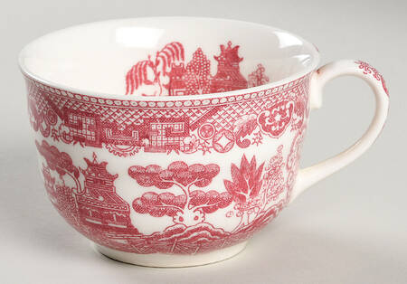 Pink Willow (Fine Quality) Flat Cup