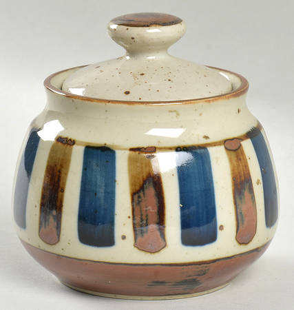 Potters Wheel Sugar Bowl & Lid