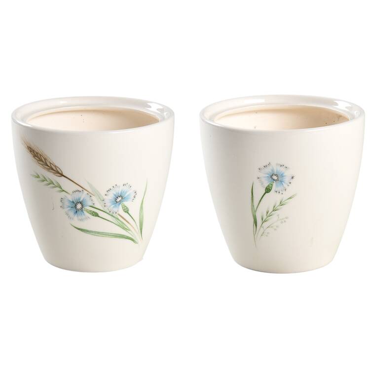 Prairie Flower Sugar Bowl No Lid