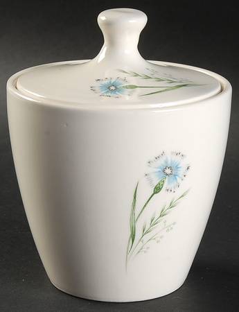 Prairie Flower Sugar Bowl & Lid