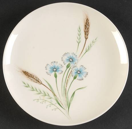 Prairie Flower Bread & Butter Plate