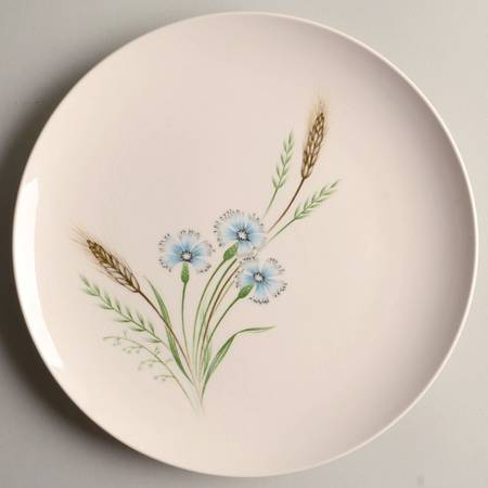 Prairie Flower Salad Plate
