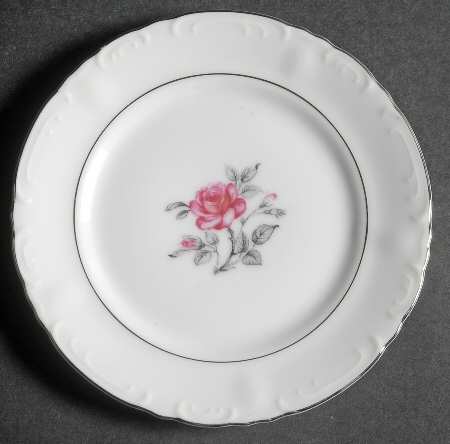 Queen Rose Bread & Butter Plate