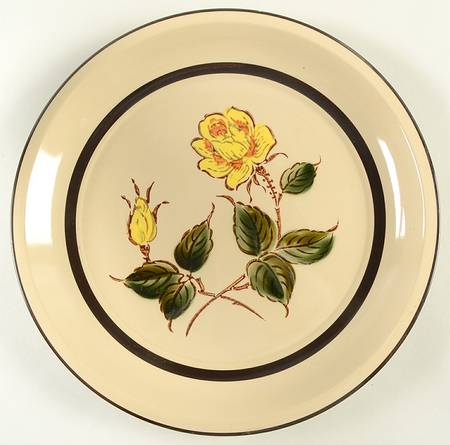 Rose Blossom 12" Chop Plate (Round Platter)