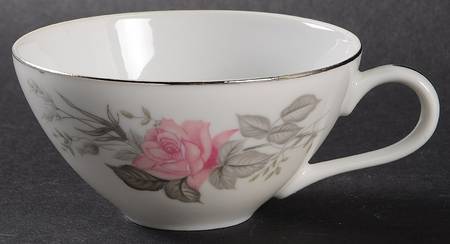 Rose Bouquet (Coupe) Flat Cup