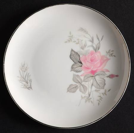 Rose Bouquet (Coupe) Bread & Butter Plate