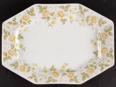 Rose Marie (Octagonal) 13" Oval Serving Platter