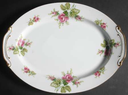 Roselea 16" Oval Serving Platter