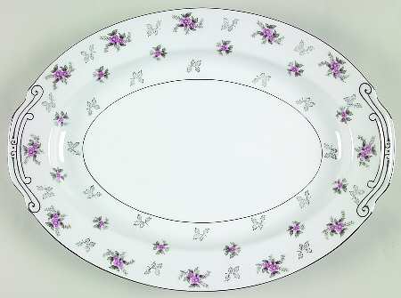 Rosemere 16" Oval Serving Platter