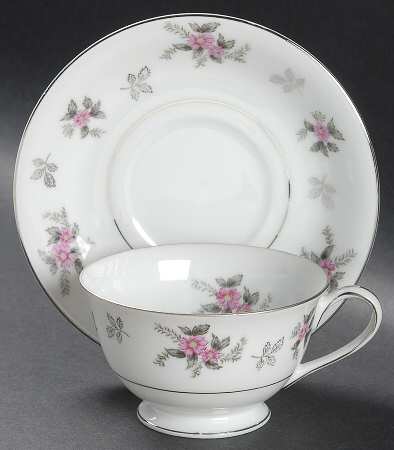 Rosemere Footed Cup & Saucer Set
