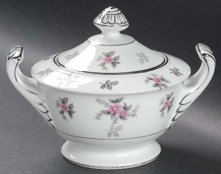 Rosemere Sugar Bowl & Lid