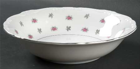 Rosette 9" Round Vegetable Bowl