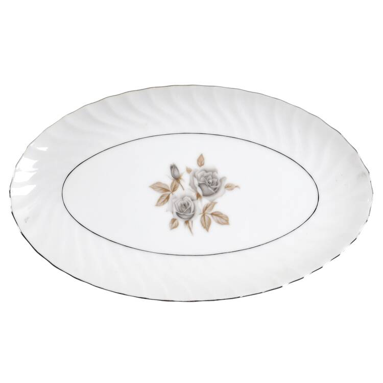 Rose of Sharon Underplate for Gravy Boat