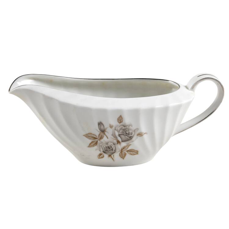 Rose of Sharon Gravy Boat