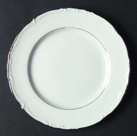 Silver Dawn Salad Plate