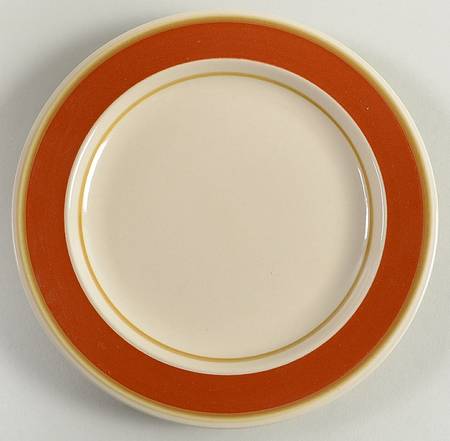 Sienna (Wide Band) Salad Plate
