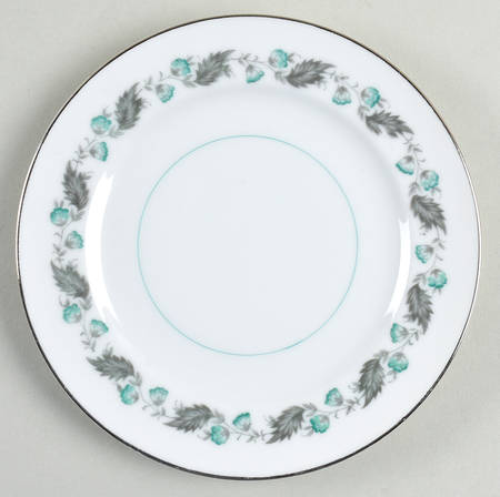 Silver Wreath Bread & Butter Plate by Japan
