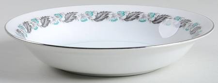 Silver Wreath Coupe Soup Bowl