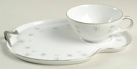 Snowflake Snack Plate & Cup Set