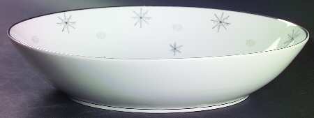 Snowflake 10" Oval Vegetable Bowl