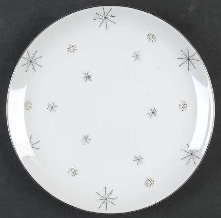 Snowflake Salad Plate