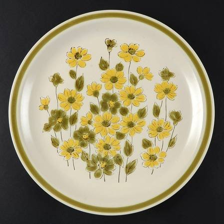 Spring Bouquet 12" Chop Plate (Round Platter)