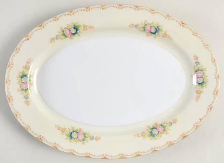 Spencer 11" Oval Serving Platter