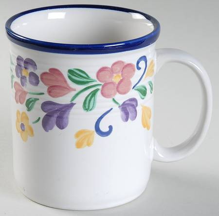 Spectrum Floral Mug