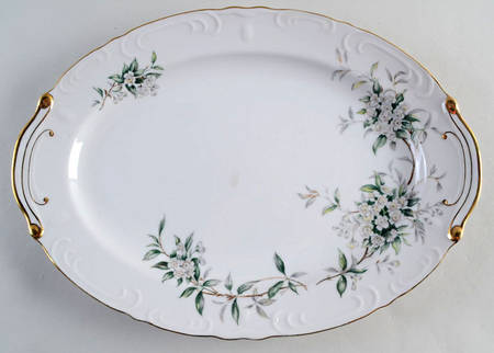 Springtime 14" Oval Serving Platter