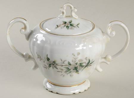 Springtime Sugar Bowl & Lid