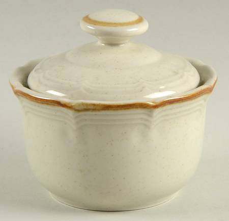 Strawberry Patch Sugar Bowl & Lid
