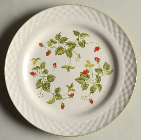 Strawberry Salad Plate