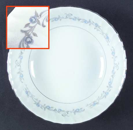 Trellis 9" Round Vegetable Bowl