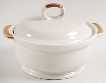 Vanilla Spice Individual Casserole & Lid