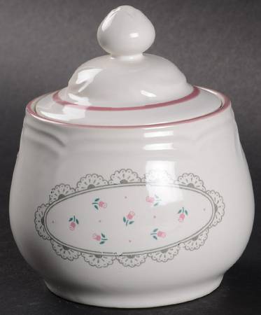Victoriana Sugar Bowl & Lid