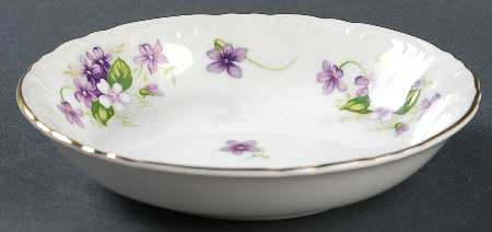 Violets Fruit/Dessert (Sauce) Bowl