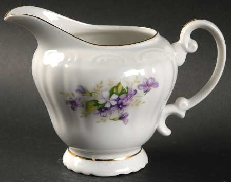 Violets Creamer