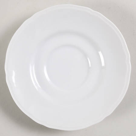White On White Saucer