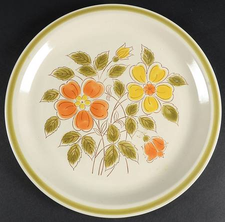 Wild Flower 12" Chop Plate (Round Platter)