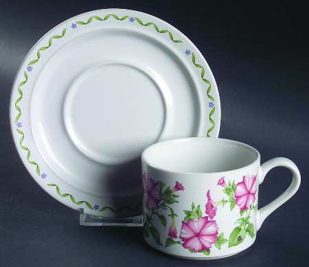Windemere Garden Flat Cup & Saucer Set