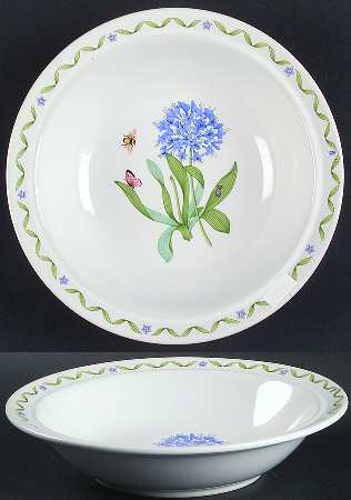 Windemere Garden Rim Cereal Bowl