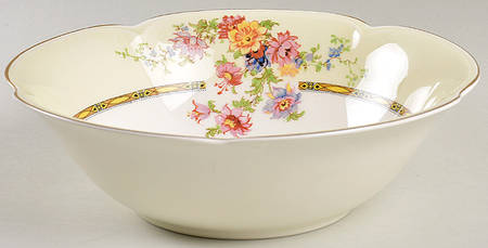 Acanthus 8" Round Vegetable Bowl