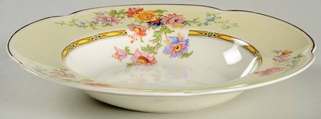 Acanthus Rim Soup Bowl