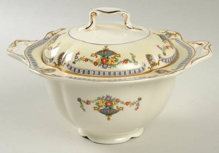 Adam, The (Scalloped) Sugar Bowl & Lid