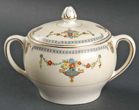 Adam (Smooth) Sugar Bowl & Lid