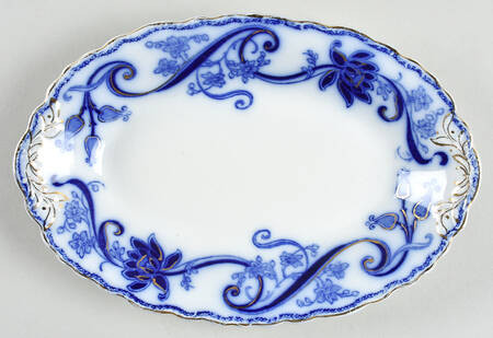 Andorra Flow Blue (Gold Accents) Relish